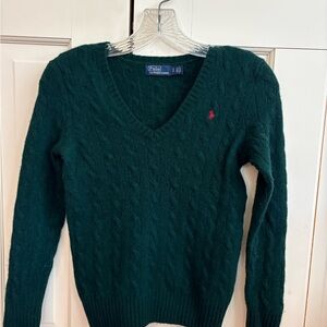 Ralph Lauren Forest Green Knit Sweater